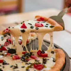 pizzeria template homemade mozarella